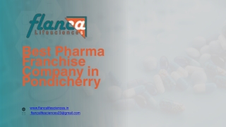 Best Pharma Franchise Company in Pondicherry