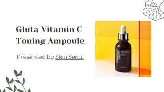 Vitamin C Toning Ampoule