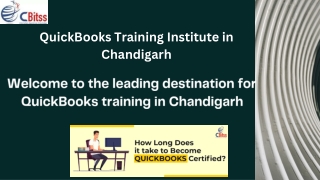QuickBooks Training Institute in Chandigarh