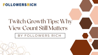 Twitch Growth Tips: Why View Count Still Matters