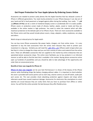 iPhone 14 Pro article 1