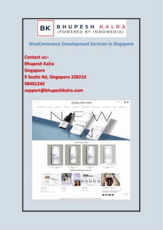 WooCommerce Developer in Singapore