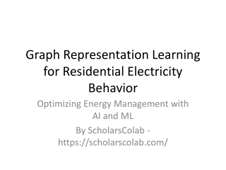 AI-Powered Energy Management: Unlocking Smarter Residential Consumption