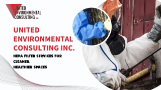 HEPA Filter Services For Healthier Indoor Air