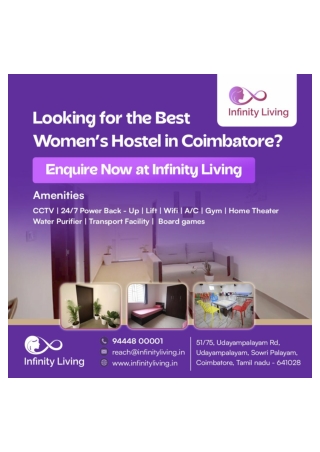 Premium ac womens pg in coimbatore