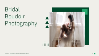 Bridal Boudoir Photography