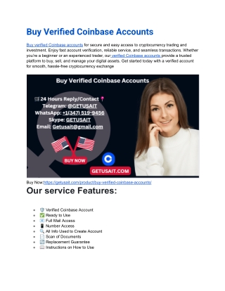 Step-by-Step Guide  How to Buy a Verified Coinbase Account