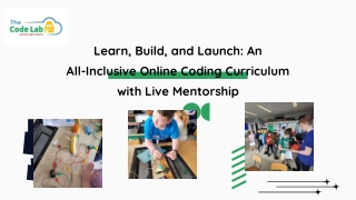 Learn, Build, and Launch An All‑Inclusive Online Coding Curriculum with Live Mentorship