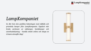 Badrumslampor Vägg & Tak  LampKompaniet