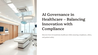 AI Governance in Healthcare