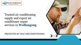 Trusted air conditioning supply and expert air conditioner repair services in Wollongong