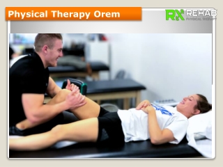 Physical Therapy Orem