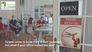 No.1 Interior Design Company for Travel Offices in Gurgaon, Delhi, and Noida