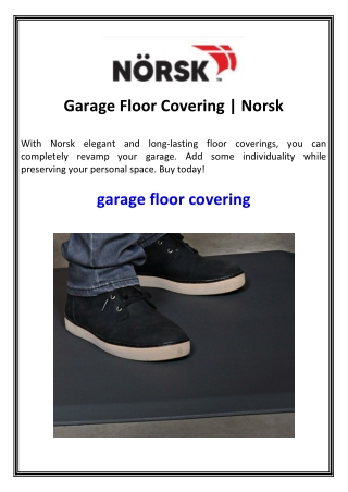 Garage Floor Covering  Norsk