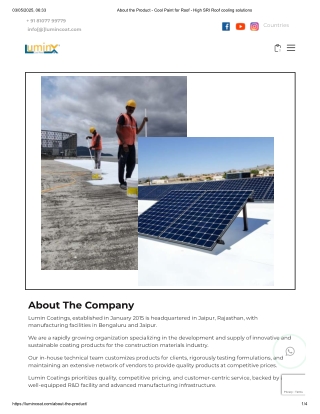 Heat Resistant Solar Reflective Roof Coating