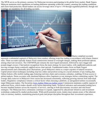 Currency Trading in MY