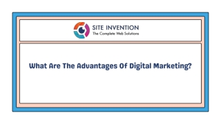 What Are The Advantages Of Digital Marketing
