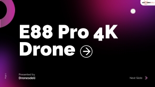 Top 5 Reasons to Buy the E88 Pro 4K Drone Today