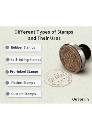 Different Types of Stamps and Their Uses