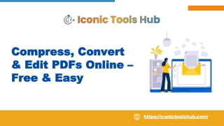 Compress, Convert & Edit PDFs Online – Free & Easy