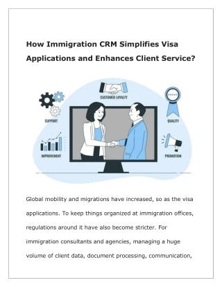 Immigration CRM