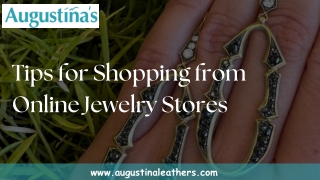 Tips for Shopping from Online Jewelry Stores