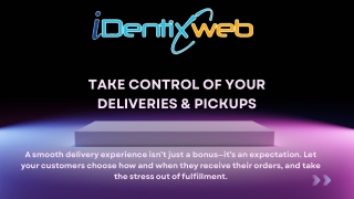 Optimize Order Fulfillment with Seamless Delivery & Pickup Options