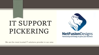IT Support Pickering