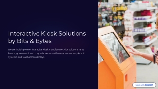 Interactive Kiosk Solutions