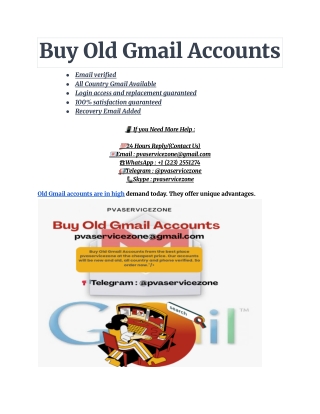 Buy Old Gmail Accounts (2)