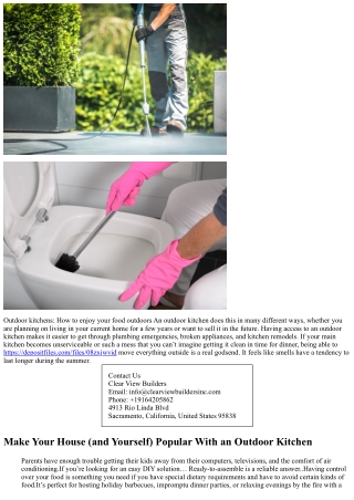 9 Reasons Why You Need an Outdoor Kitchen