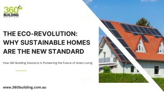 Sustainable Houses Canberra--360 Building Solutions