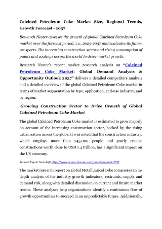 3-Calcined Petroleum Coke Market