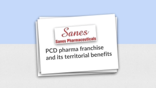 PCD pharma franchise and its territorial benefits