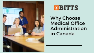 Why Choose Medical Office Administration in Canada