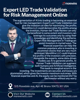 Expert LED Trade Validation for Risk Management Online