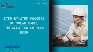 Step-by-Step Process of Solar Panel Installation on Your Roof