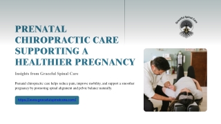 Prenatal Chiropractic Care Supporting a Healthier Pregnancy
