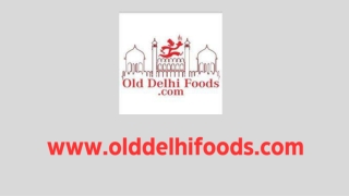 Old Delhi best Food