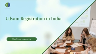Udyam Registration in India