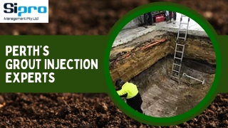 Perth’s Grout Injection Experts
