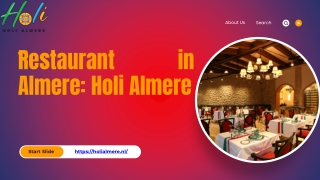 Restaurant In Almere Holi Almere