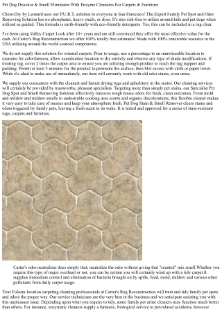 Animal Tarnish & Smell Eliminator