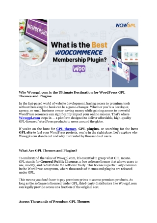 WordPress GPL themes