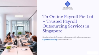 Tn Online Payroll Pte Ltd – Trusted Payroll Outsourcing Services in Singapore