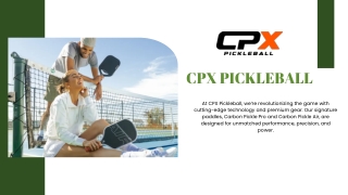 Play Like a Pro with High Performance CPX Paddles