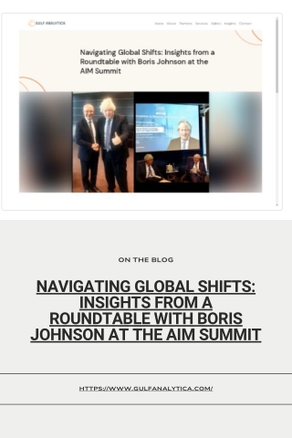 Boris Johnson global leadership insights