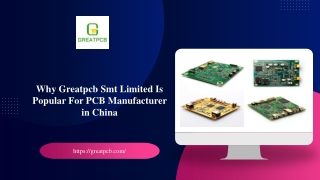 Why Greatpcb Smt Limited Is Popular For PCB Manufacturer in China