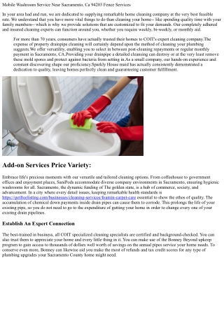 Leading Cleaning Company In Sacramento West Coast Residential & Business Cleansi