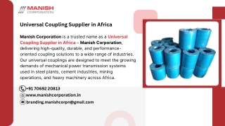 Universal Coupling Supplier in Africa